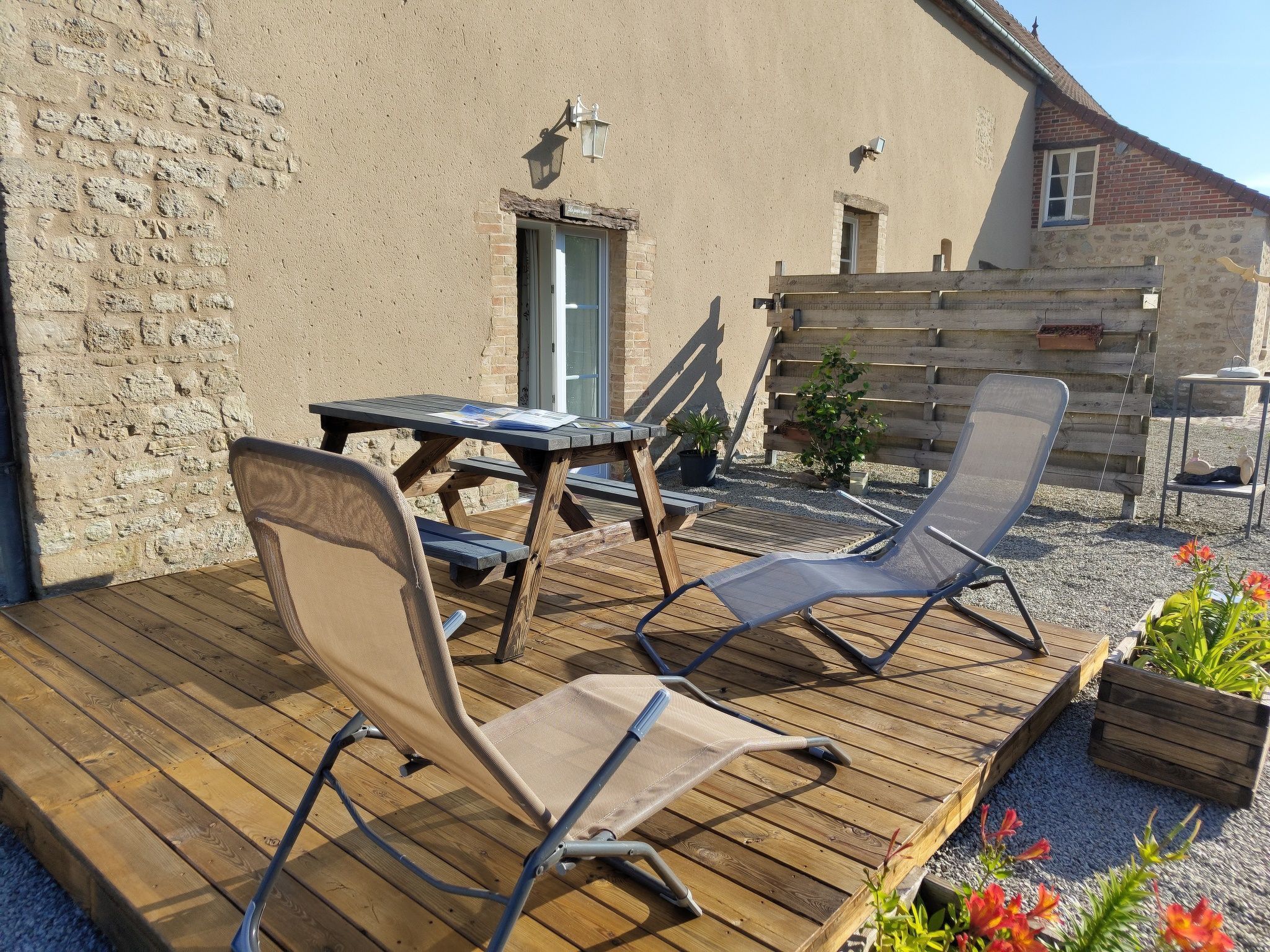 Kleines Studio auf dem Land für 2 Personen-Dehors