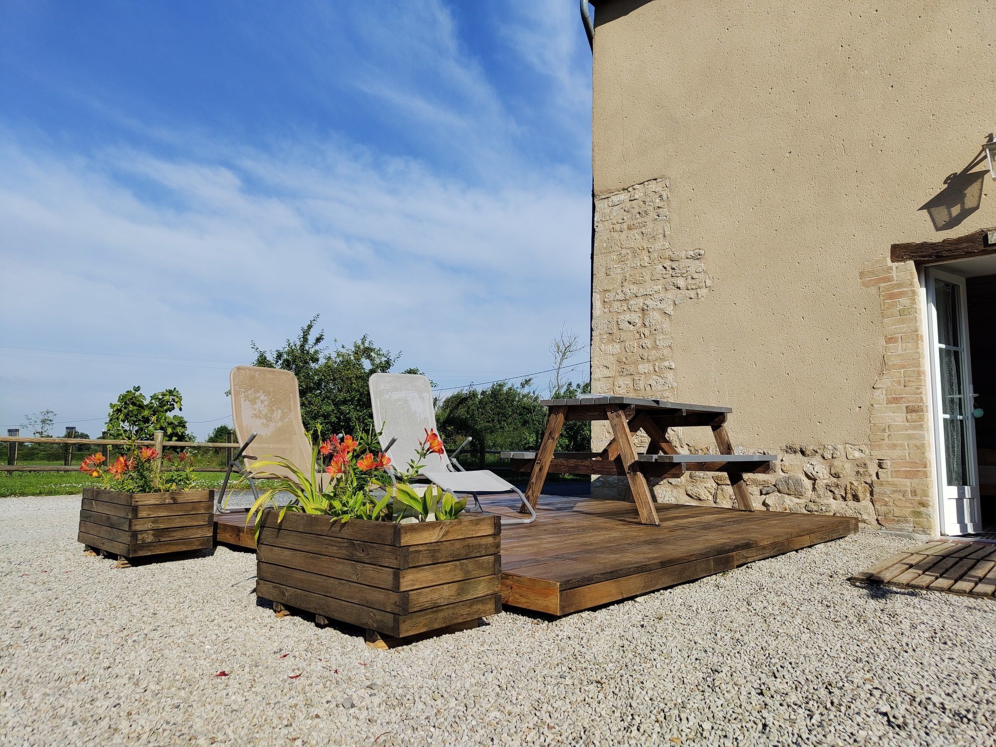 Kleines Studio auf dem Land für 2 Personen-Dehors