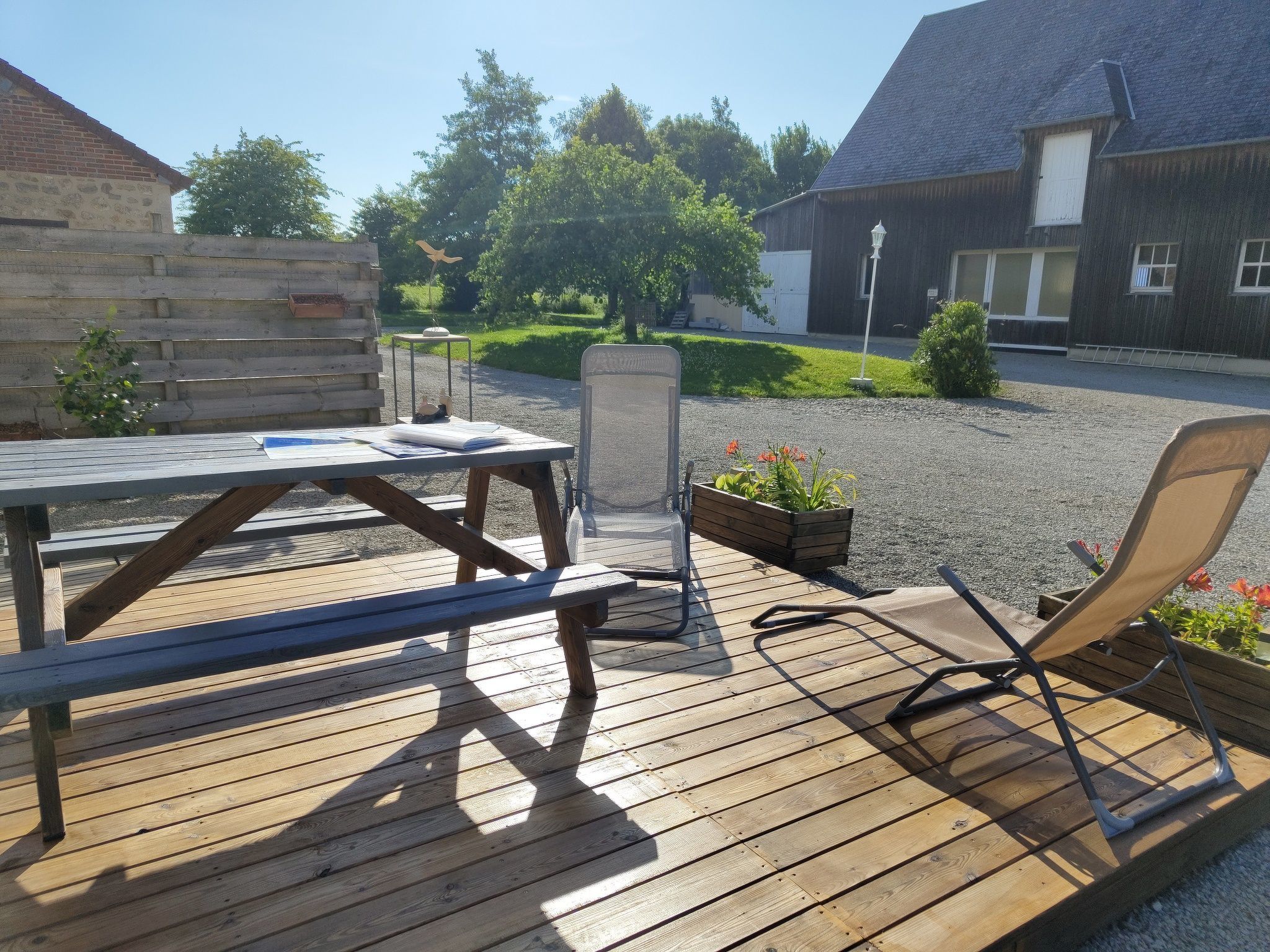 Kleines Studio auf dem Land für 2 Personen-Dehors