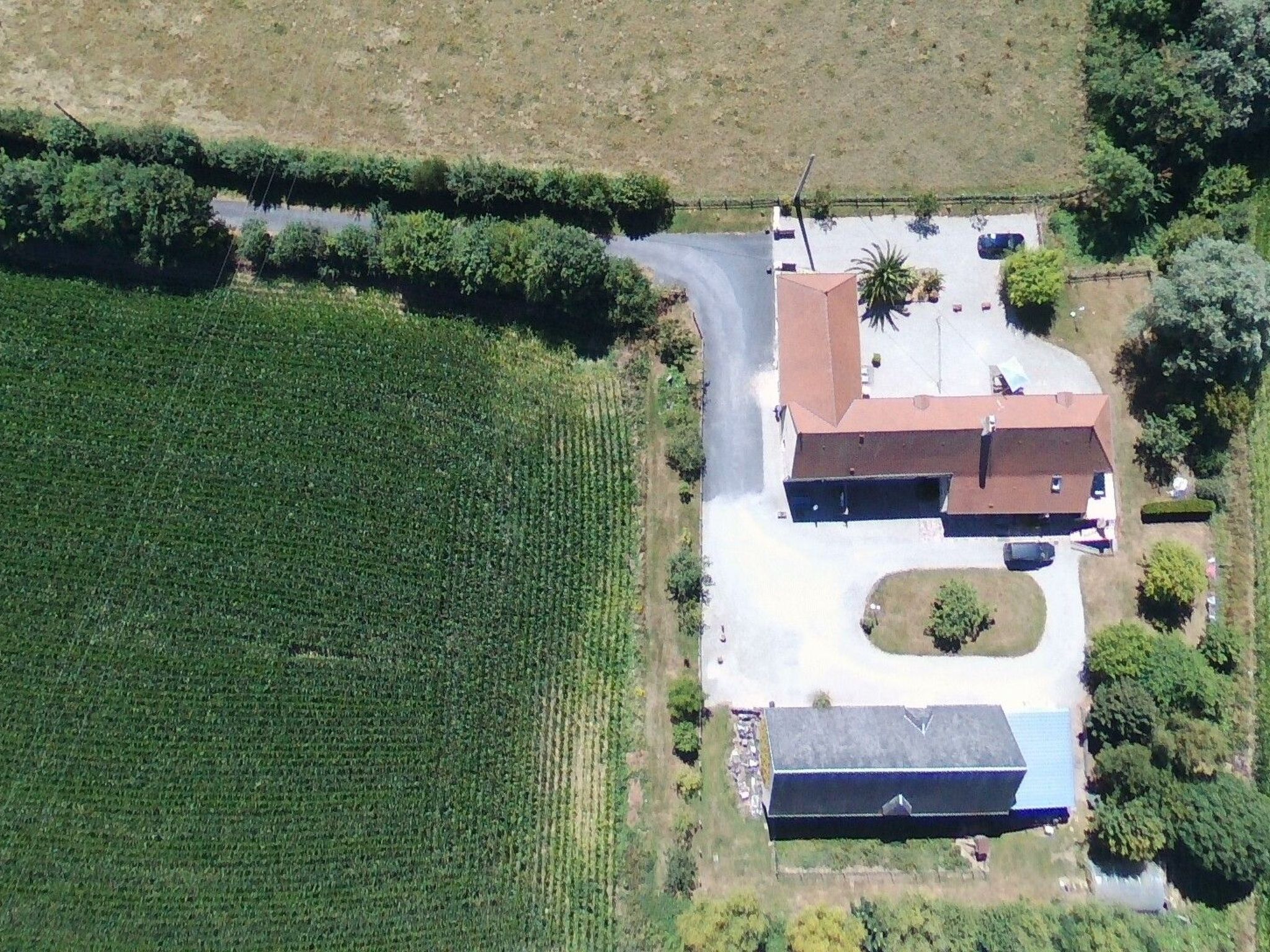 Kleines Studio auf dem Land für 2 Personen-Dehors