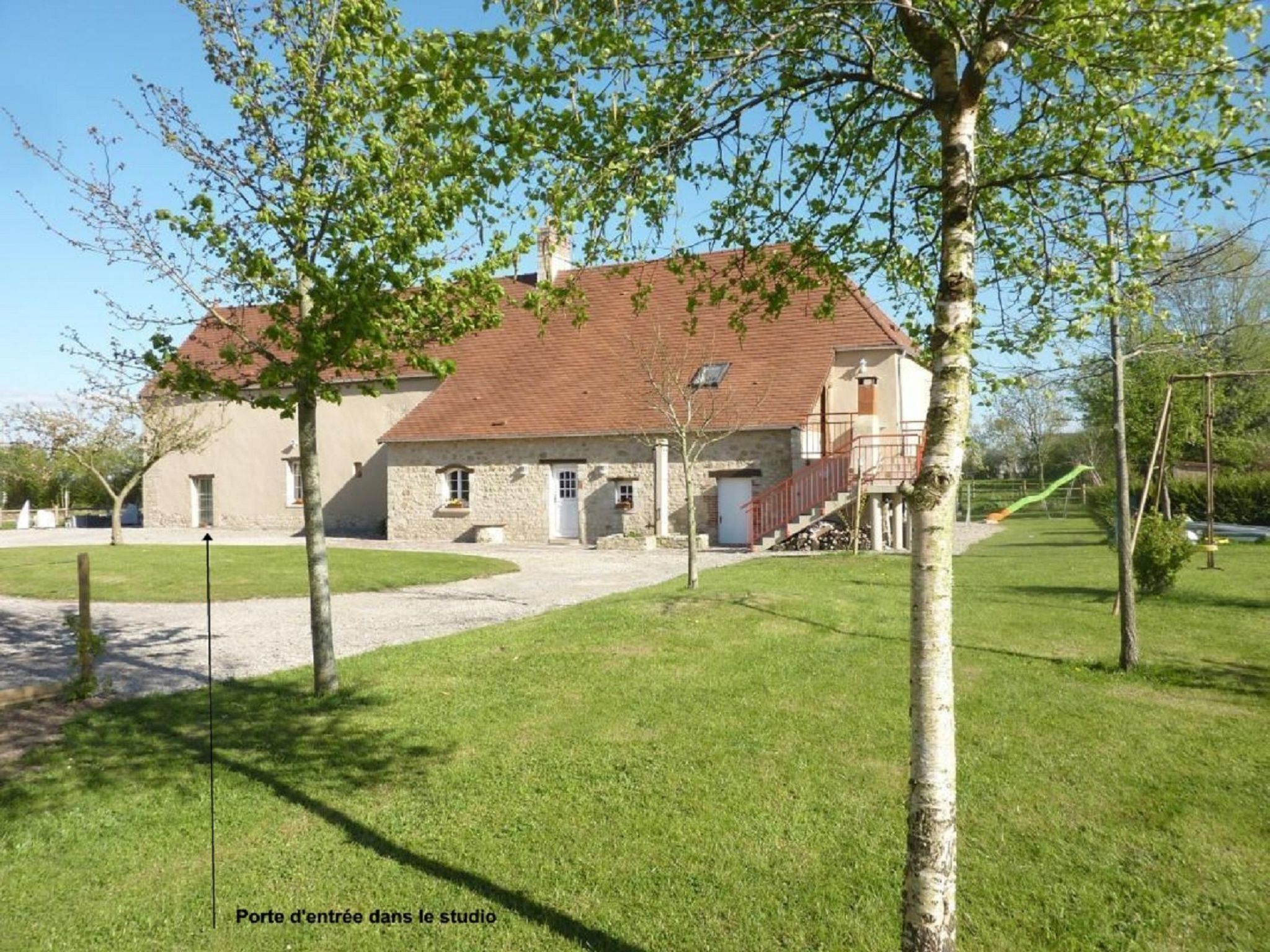 Kleines Studio auf dem Land für 2 Personen-Dehors