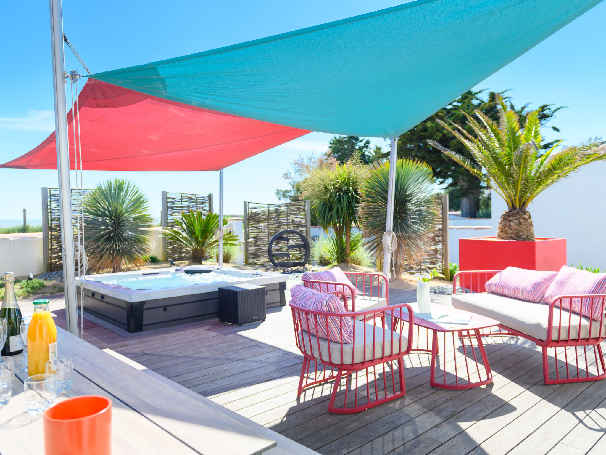 Confort et Relax à la Plage-Buiten