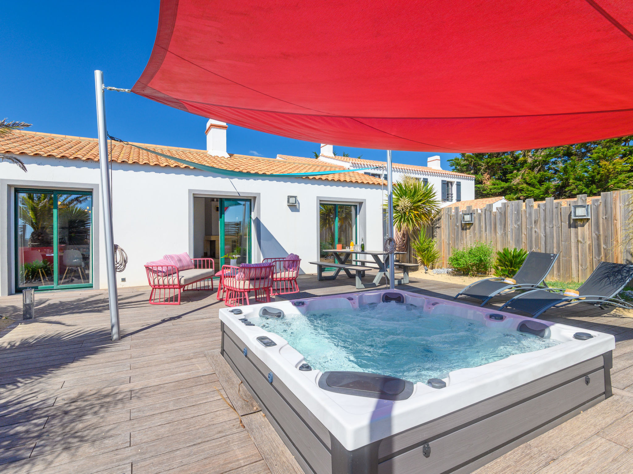 Confort et Relax à la Plage-Buiten