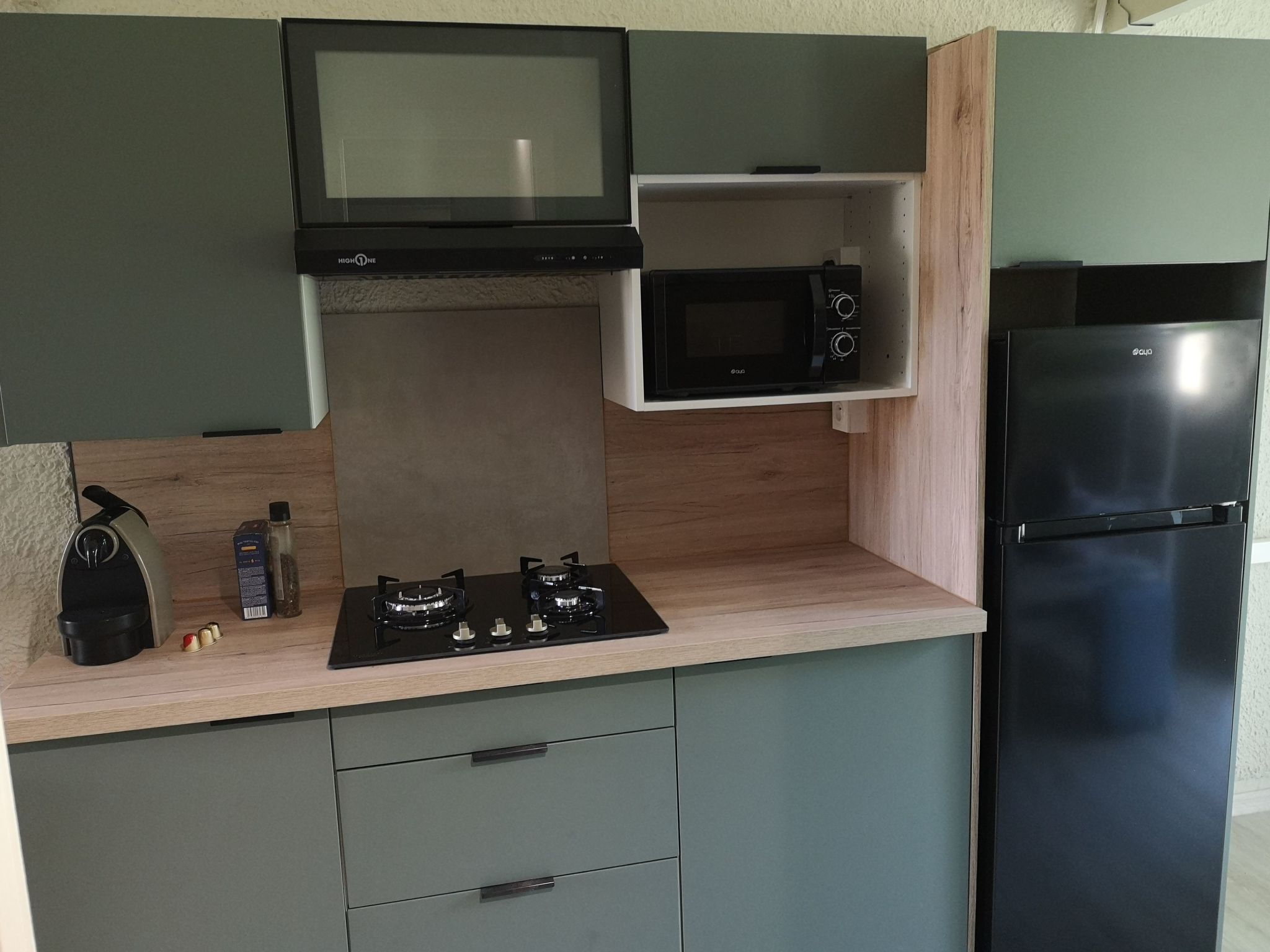 Hübsches Tiny Cottage mit Waldblick im Feriendorf-Binnen