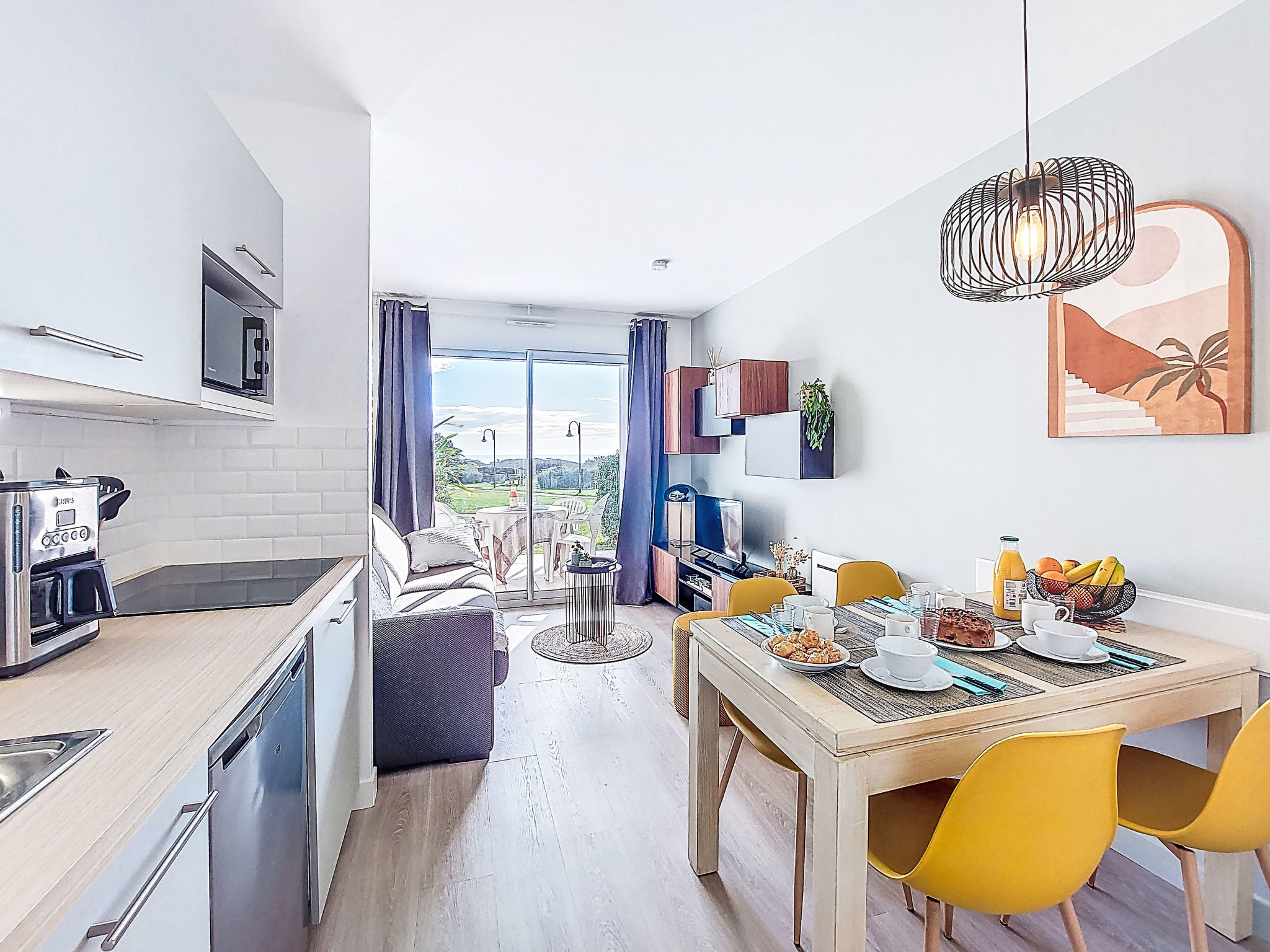 GARDEN AND SEA- Appt T2 moderne, vue mer