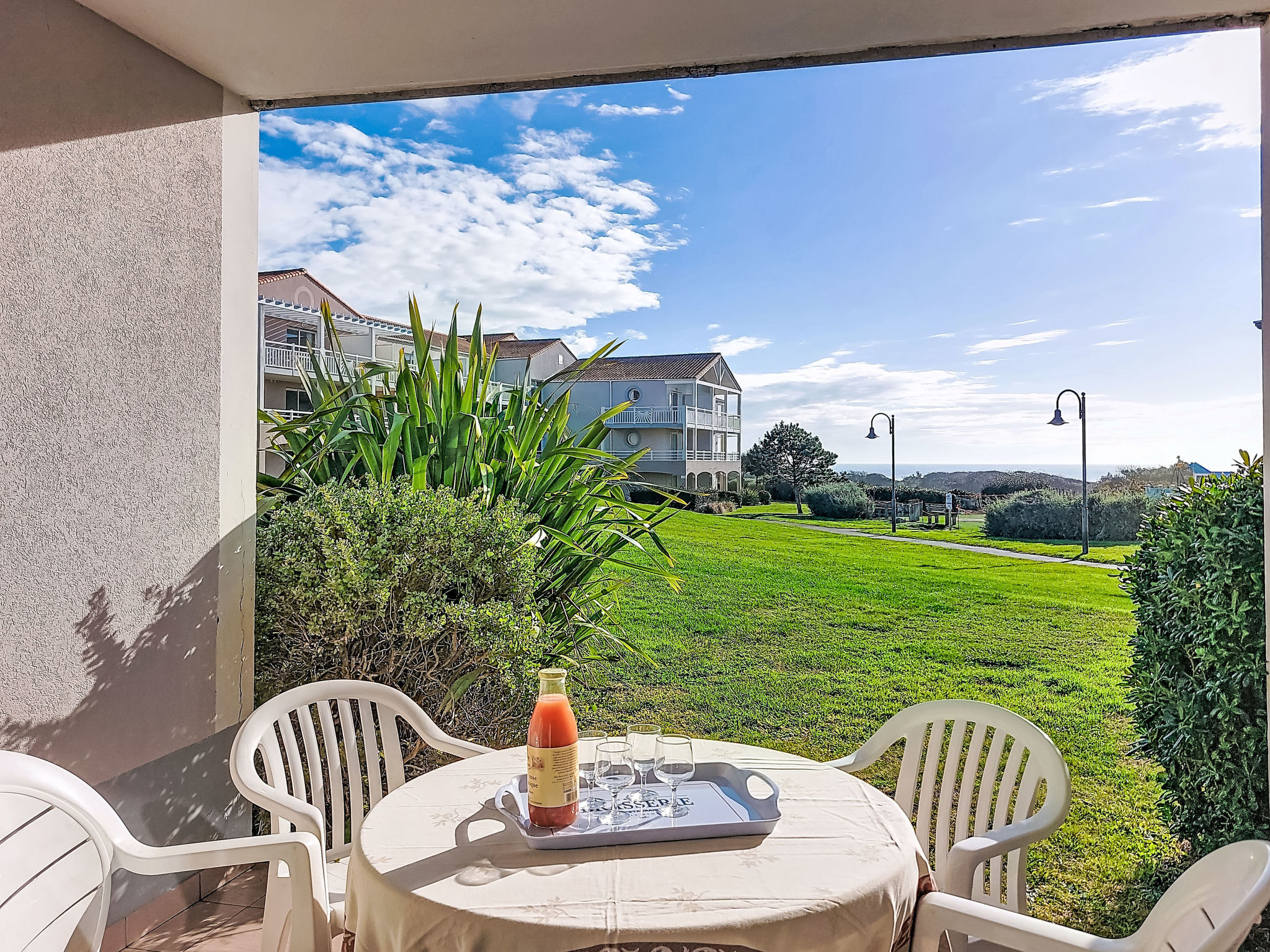 GARDEN AND SEA- Appt T2 moderne, vue mer