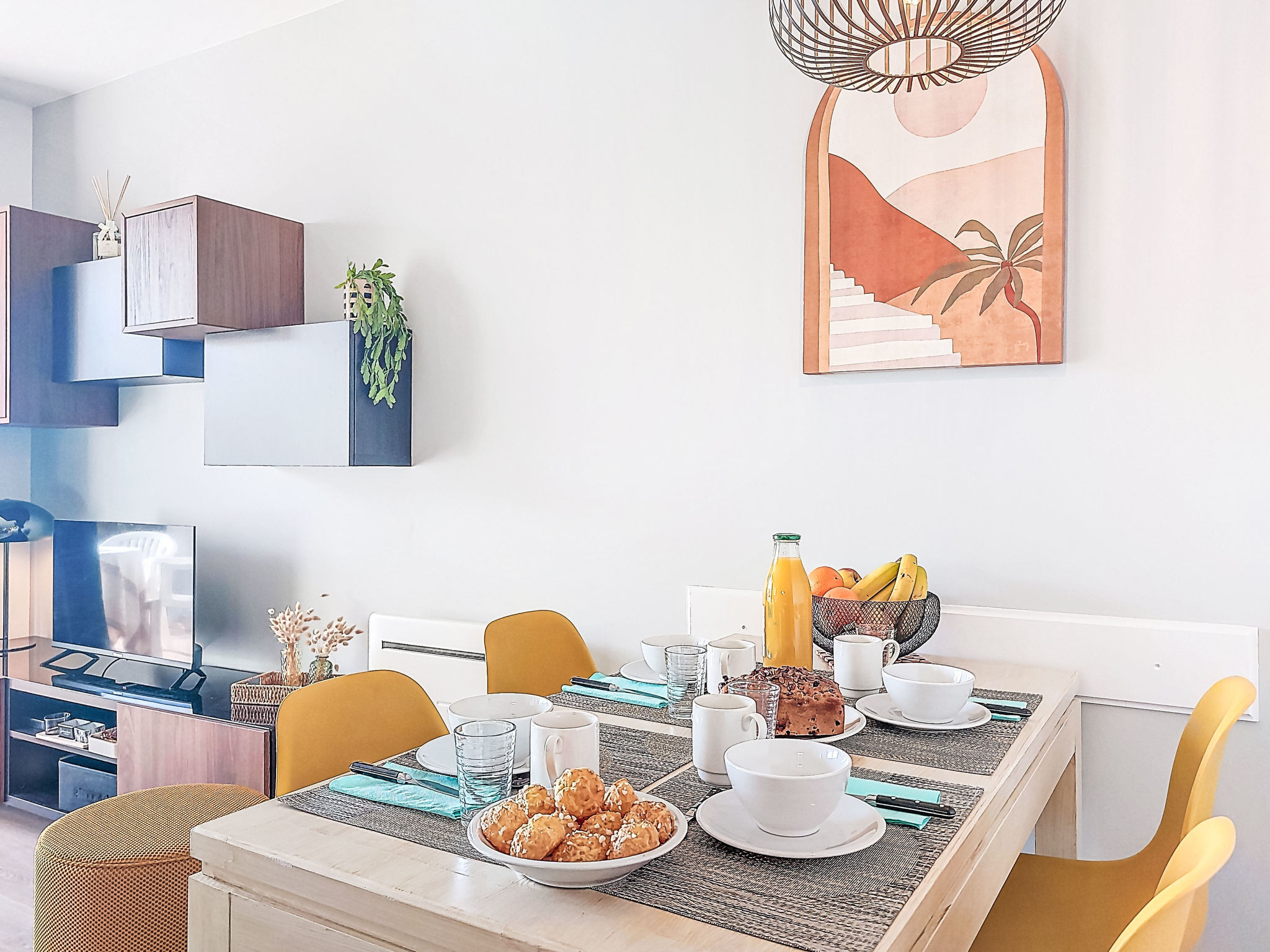 GARDEN AND SEA- Appt T2 moderne, vue mer-Binnen