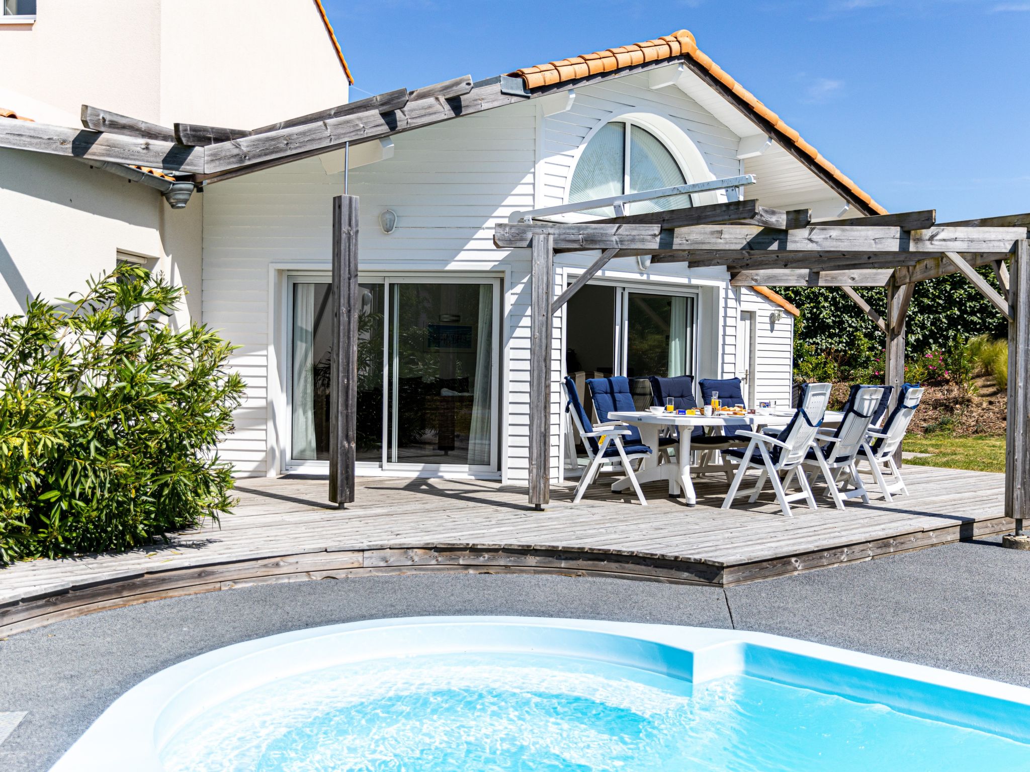 Sequoia 8 personnes avec piscine privée