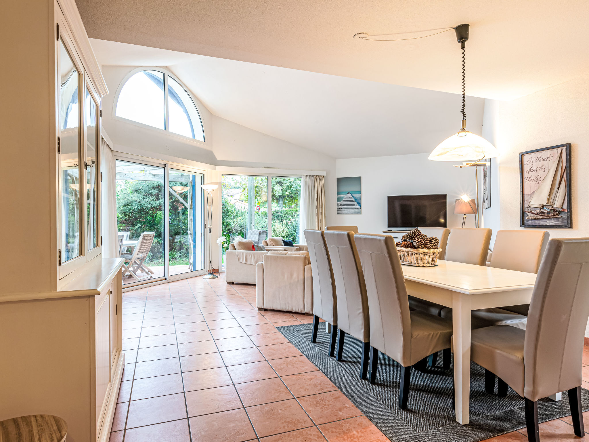 Maison Sequoia 8 personnes avec piscine privée – Séjour, photo 4 sur 24