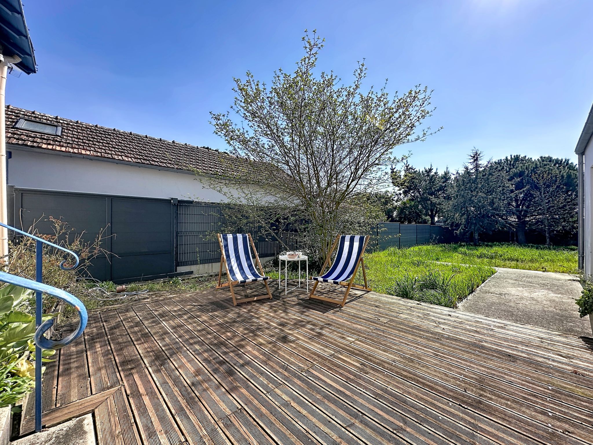 Vakantiehuis met omheinde tuin in Les Moutiers-en-Retz (Frankrijk) 1 hond is welkom