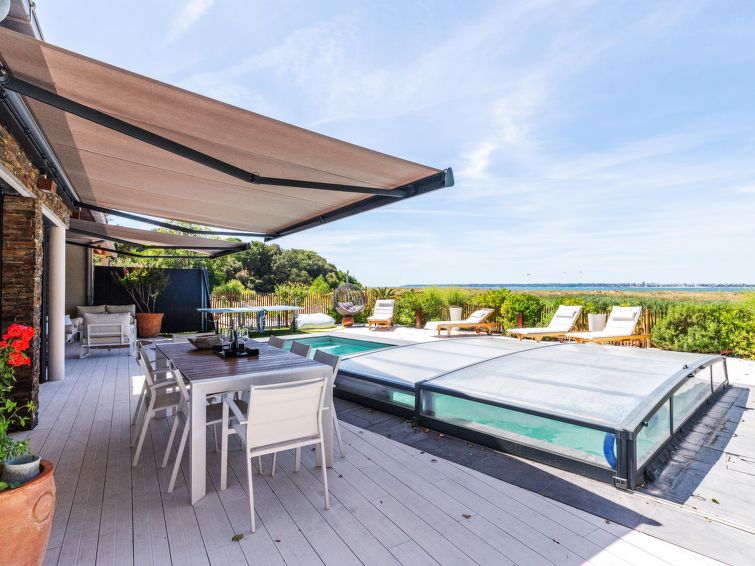 Aan zee: Vakantiehuis met verwarmd zwembad in Saint Brevin les Pins in Saint-Brevin-les-Pins