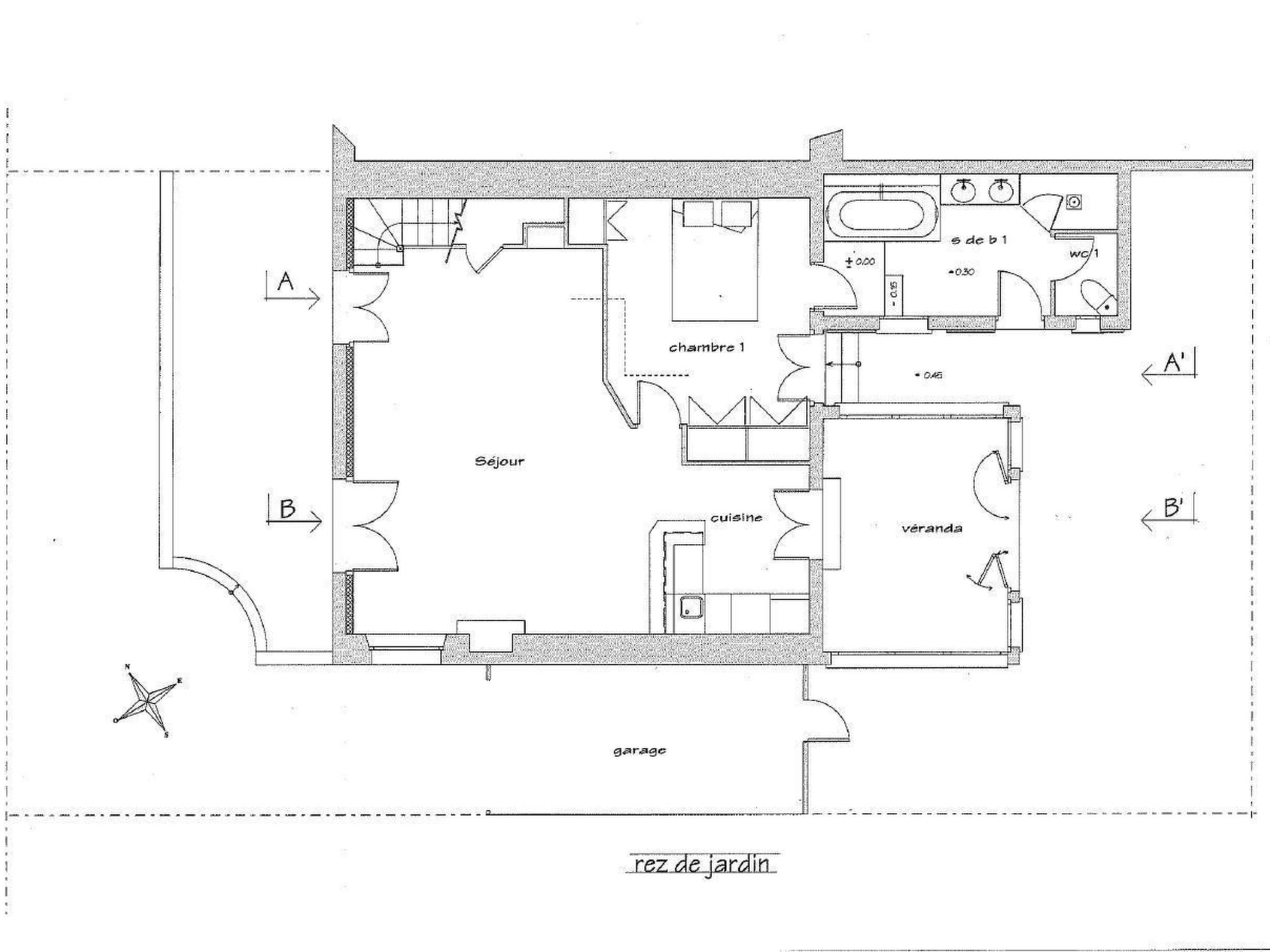Genets d'armor - Privater Zugang zum Strand-Drinnen