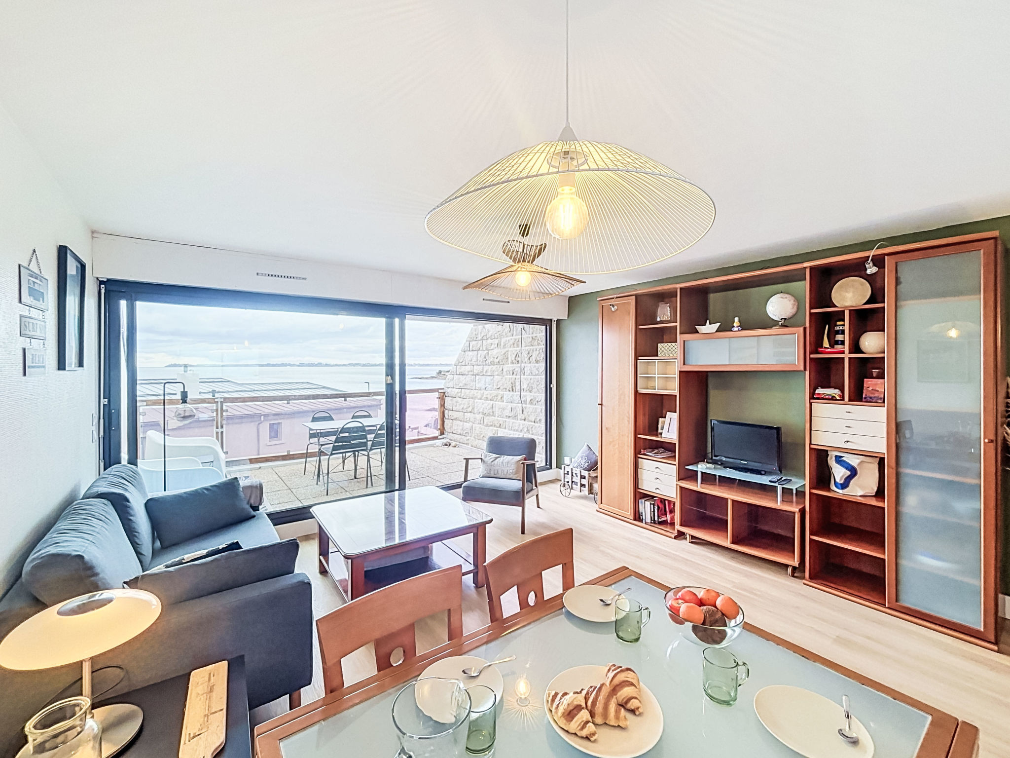 Appartement Belle Vue Mer et Groix – Séjour, photo 7 sur 33