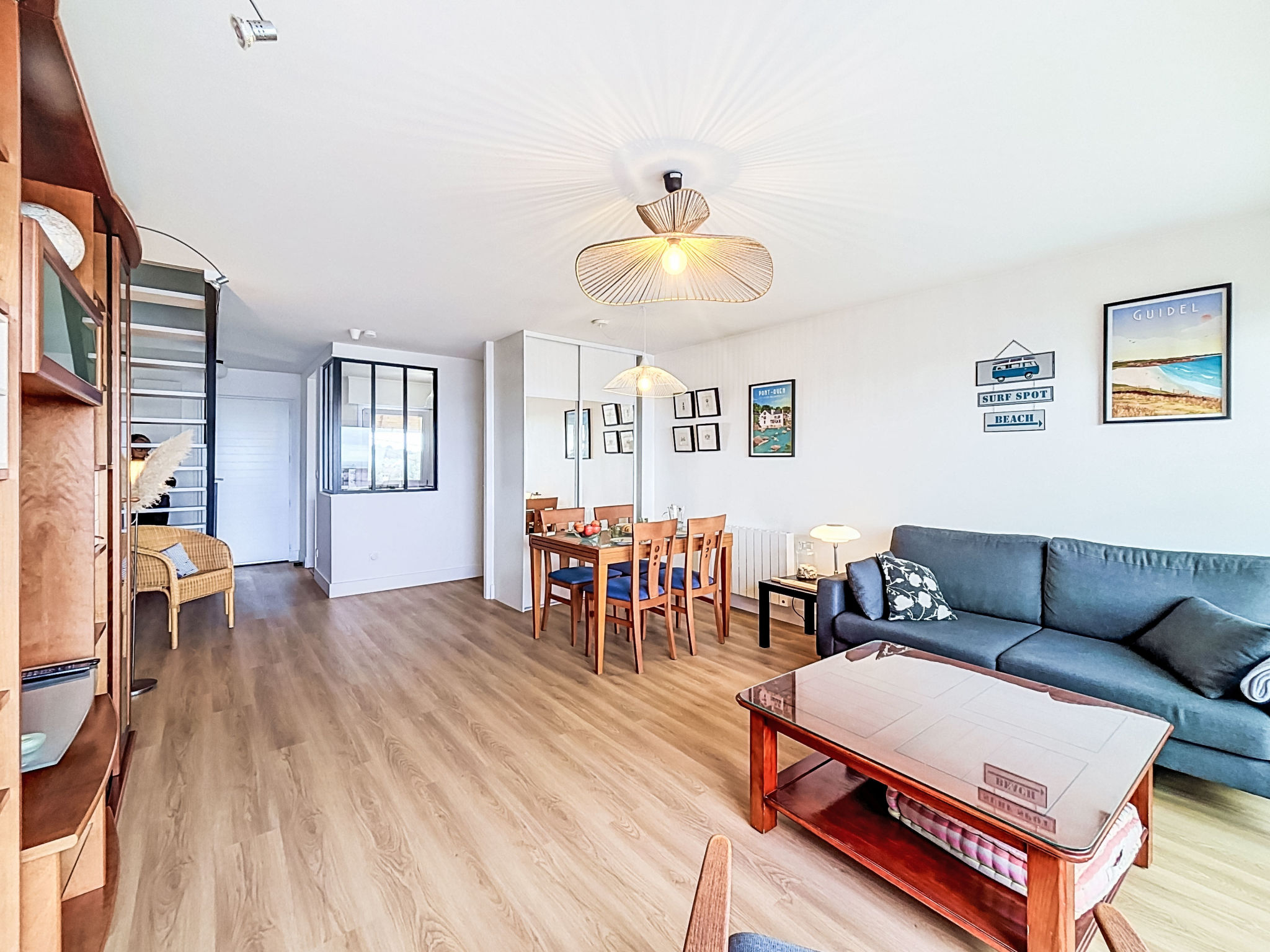 Appartement Belle Vue Mer et Groix – Séjour, photo 9 sur 33