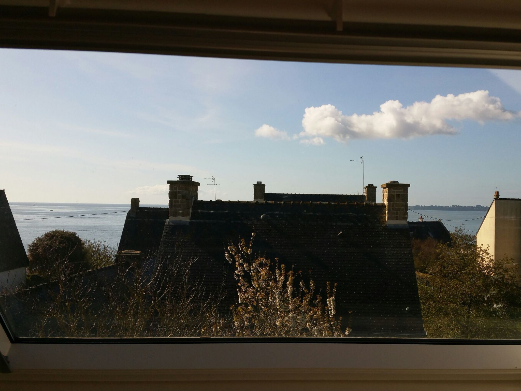 Villa mit Blick auf das Wasser