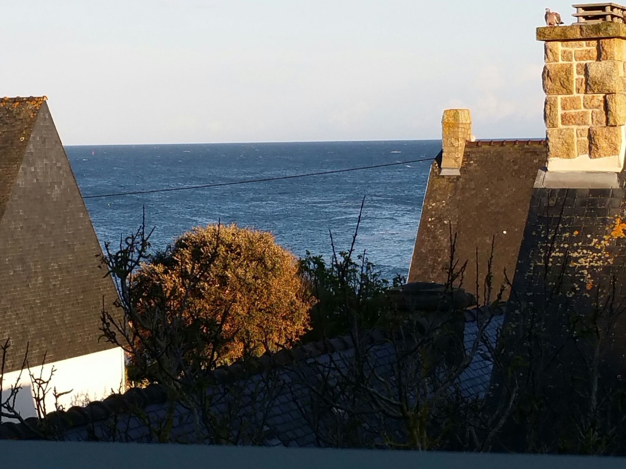 Villa mit Blick auf das Wasser