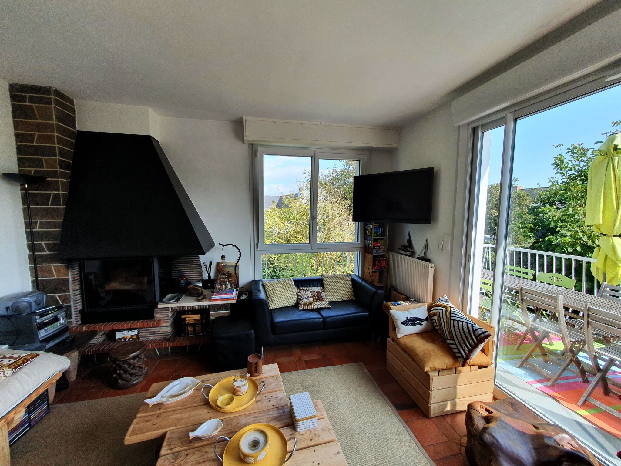 Villa mit Blick auf das Wasser-Dedans