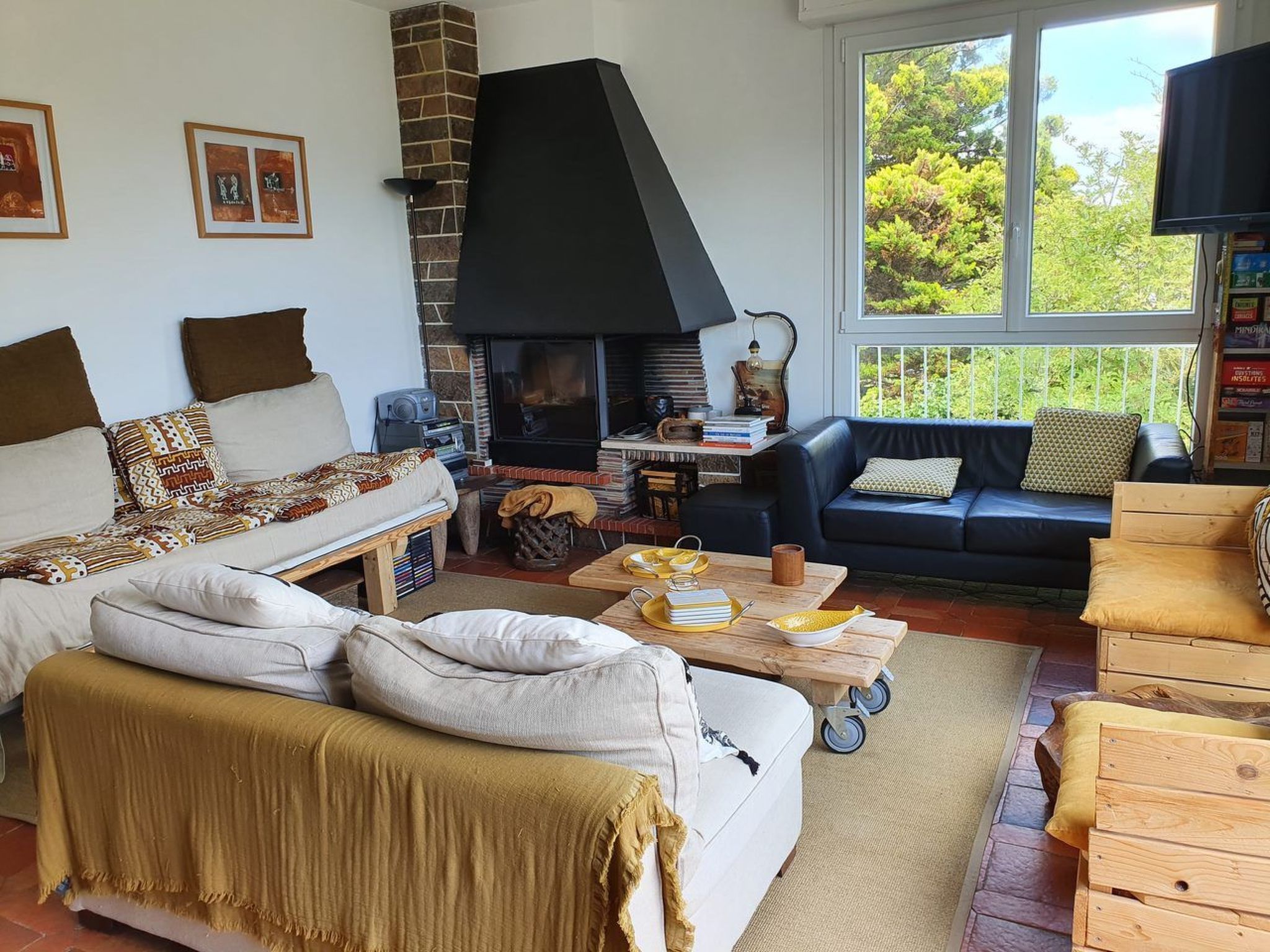 Villa mit Blick auf das Wasser-Dedans