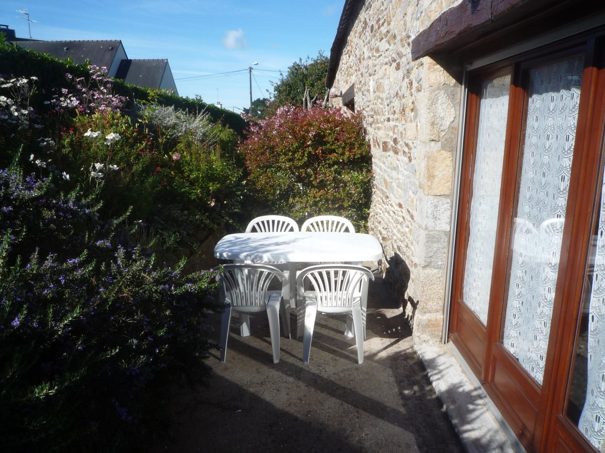 Eine kleine Oase der Ruhe am Meer-Dedans