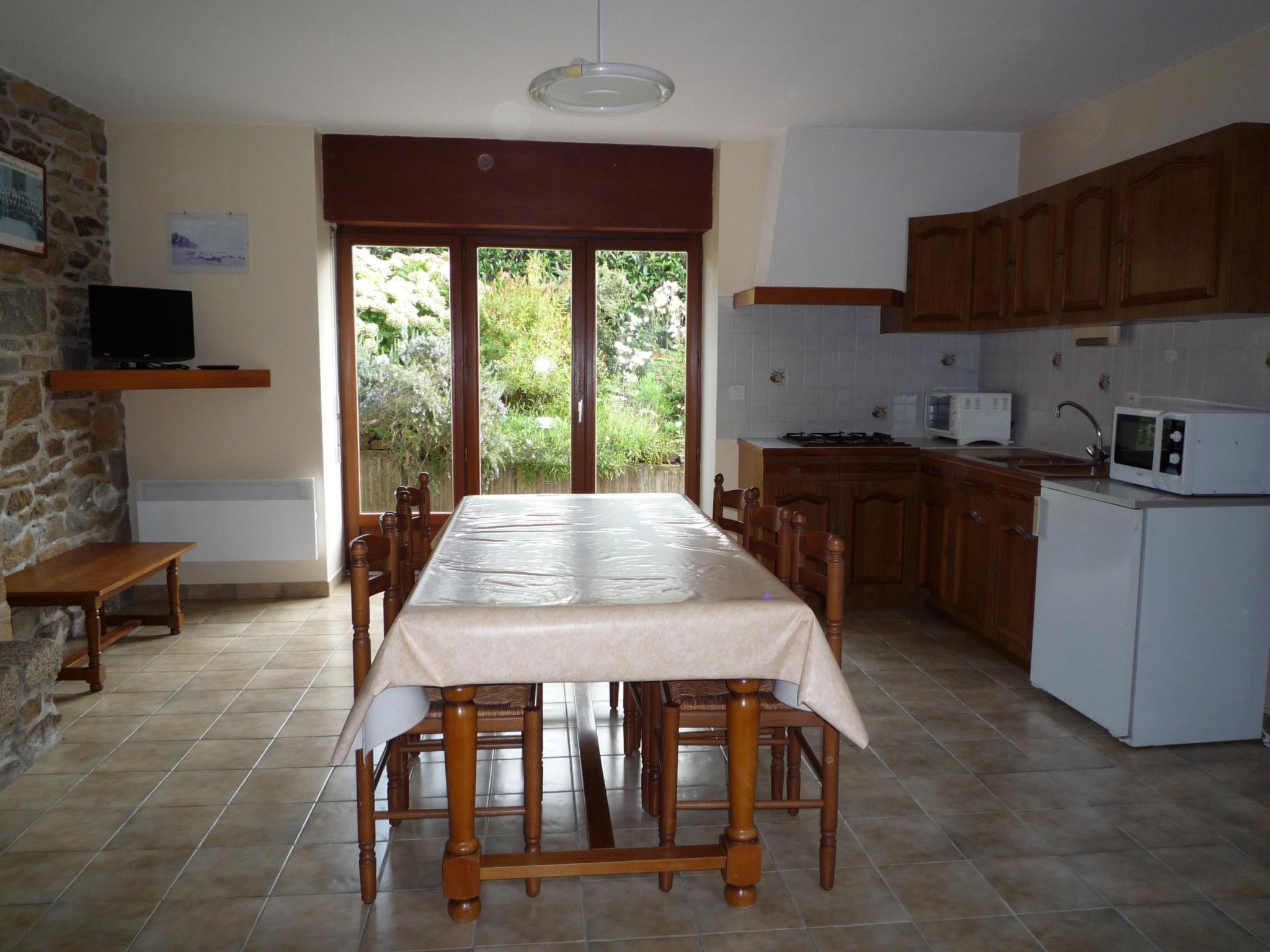 Eine kleine Oase der Ruhe am Meer-Dedans