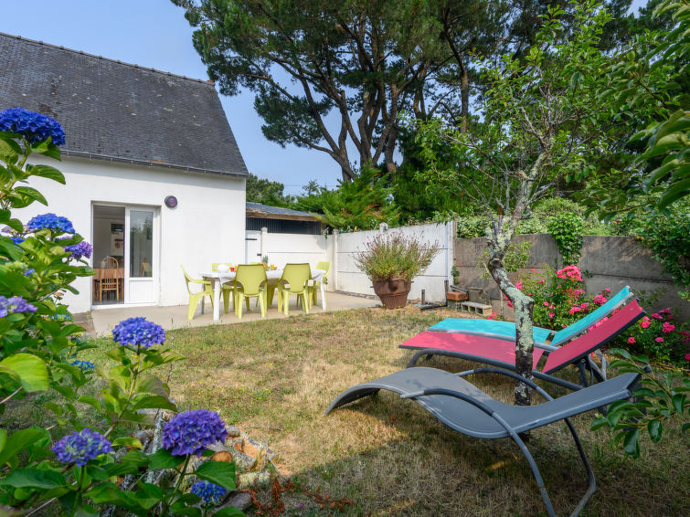 Aan zee: Vrijstaand vakantiehuis Les Tourelles in Saint Philibert in Saint Philibert