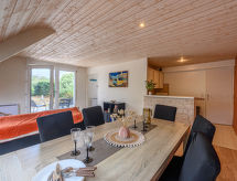 Licht appartement vlakbij zee en strand in Saint-Philibert - thumbnail 2