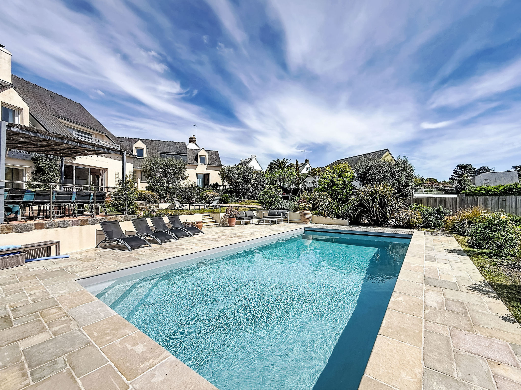 Vakantiehuis met omheinde tuin in La Trinité Sur Mer (Frankrijk) 1 hond is welkom