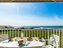 Knusse studio Les Trois Iles op 30 meter van het strand in Quiberon - thumbnail 1