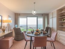 Knusse studio Les Trois Iles op 30 meter van het strand in Quiberon - thumbnail 3