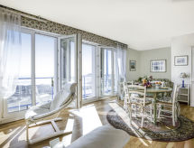 Appartement Hoédic: 200m van strand en Côte Sauvage in Quiberon - thumbnail 3