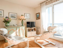 Appartement Hoédic: 200m van strand en Côte Sauvage in Quiberon - thumbnail 6