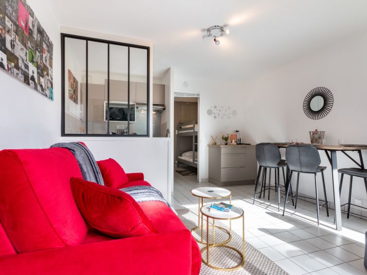 Aan zee: Charmant appartement Océan in hartje Carnac Plage in Carnac