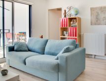 Licht appartement in het hart van Carnac, op 2 km van het strand - thumbnail 2