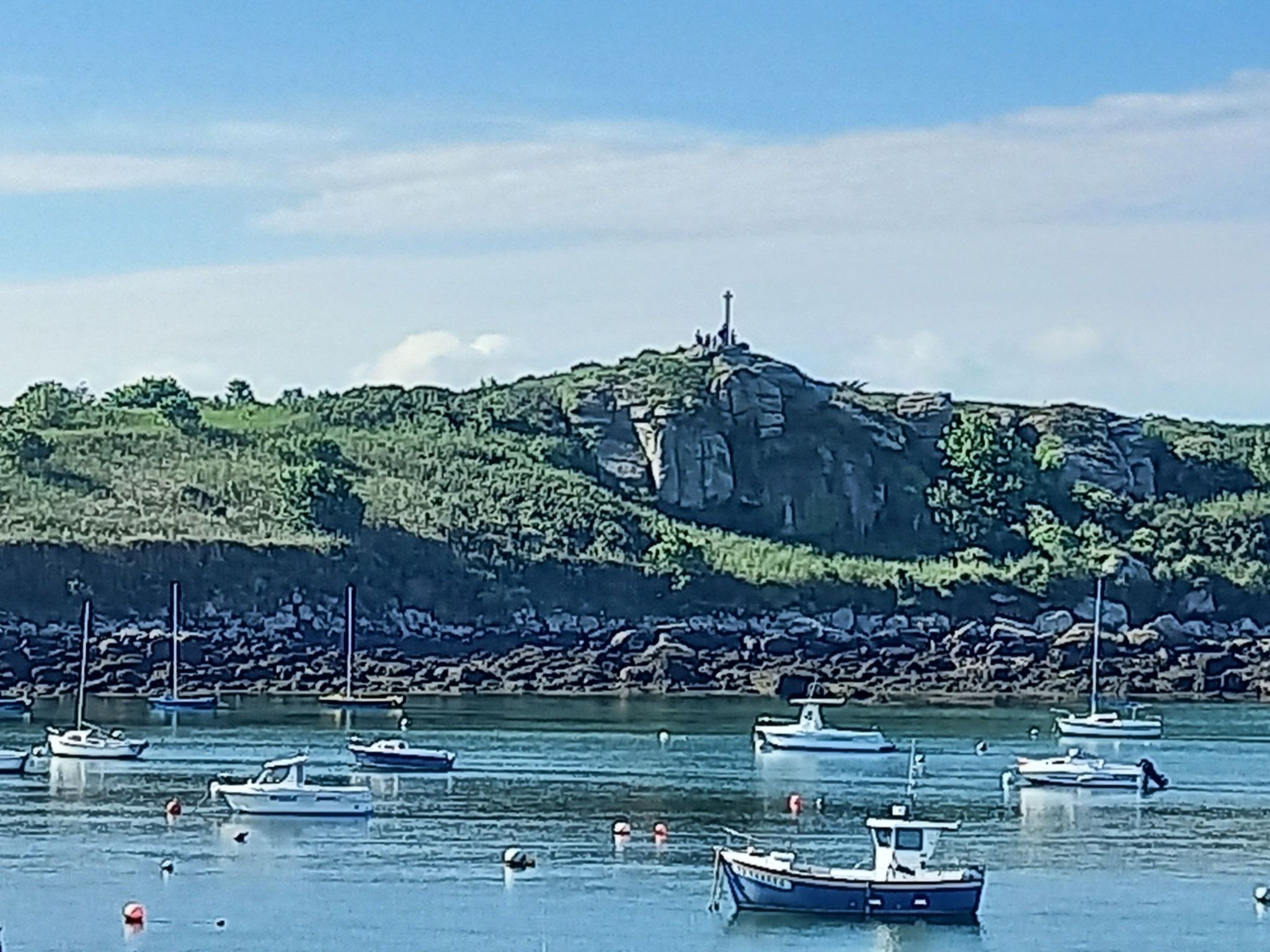 Ferienvilla "Gîte Portsallais" (Ferienhaus Portsallais)-Binnen