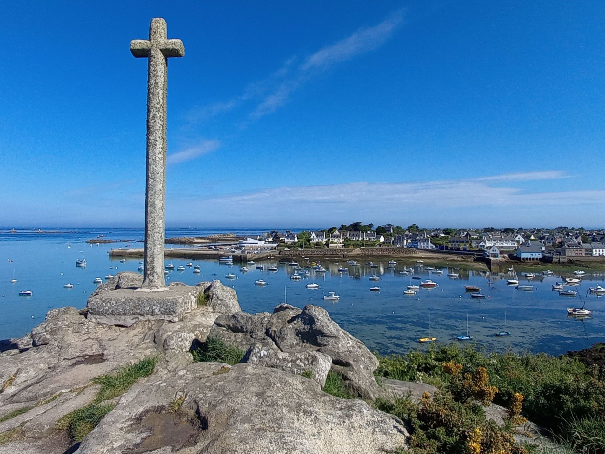 Ferienvilla "Gîte Portsallais" (Ferienhaus Portsallais)-Binnen