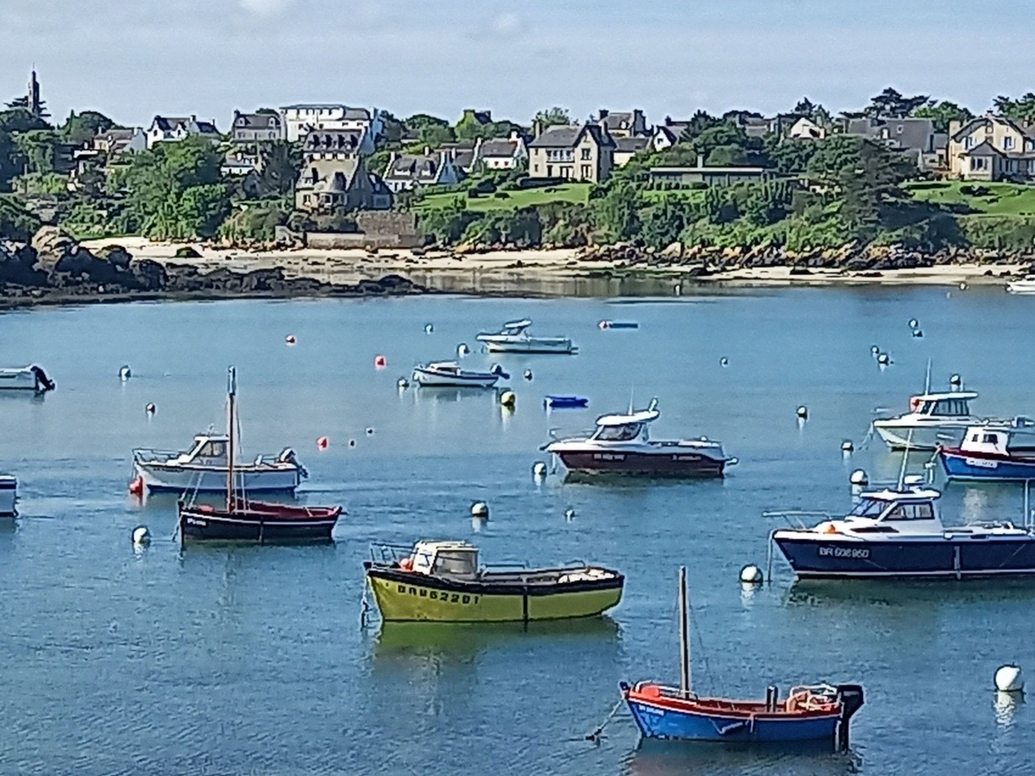Ferienvilla "Gîte Portsallais" (Ferienhaus Portsallais)-Binnen