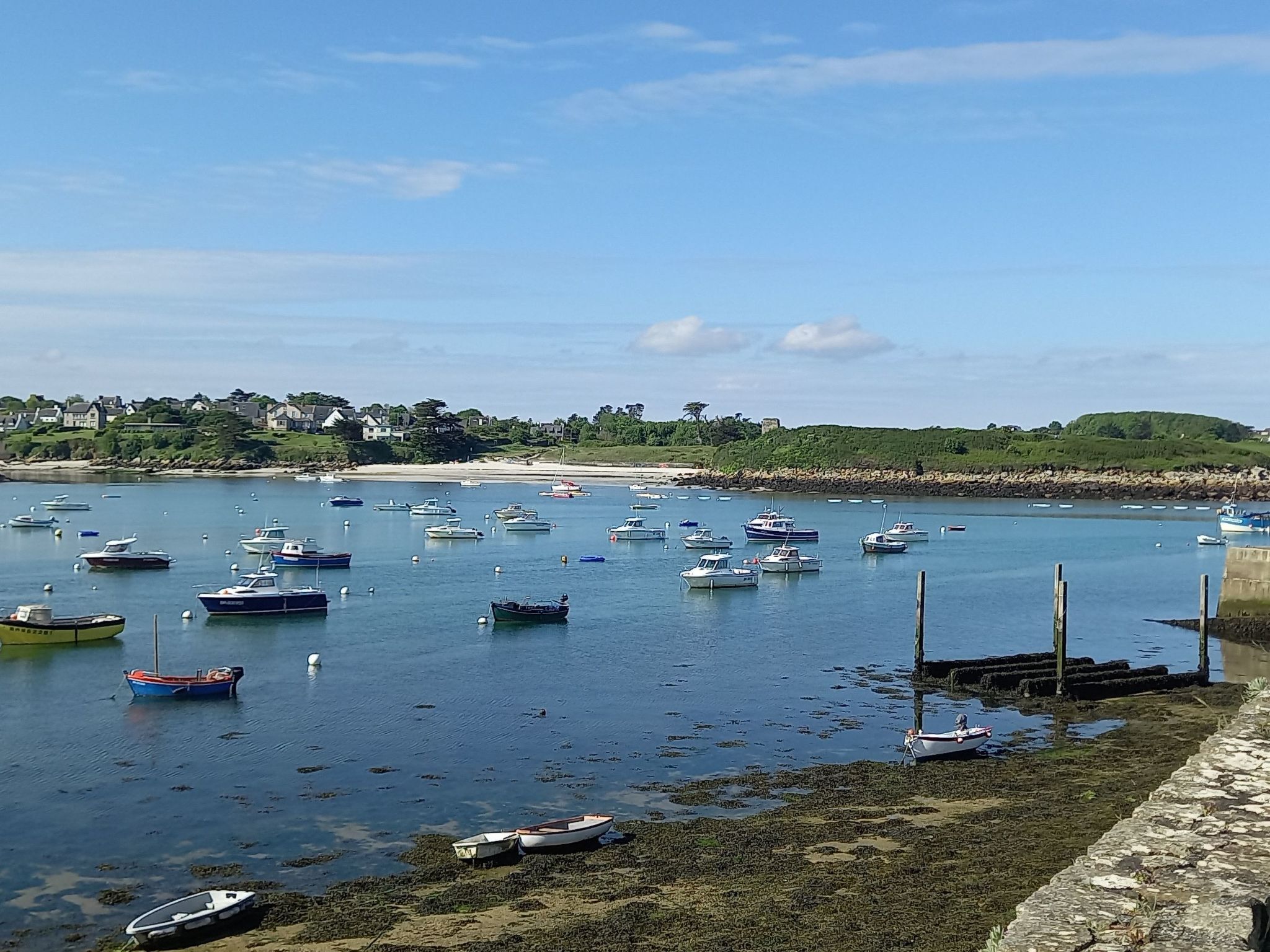 Ferienvilla "Gîte Portsallais" (Ferienhaus Portsallais)-Binnen