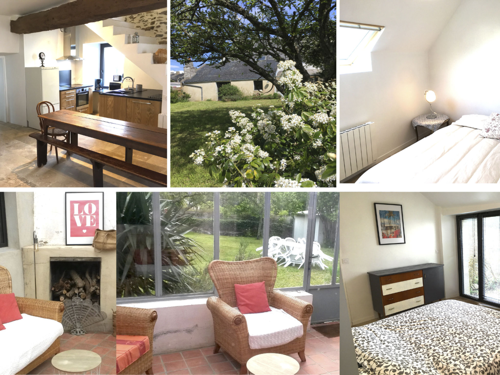 Saint Gildas de Rhuys - In der Nähe des Ozeans-Binnen