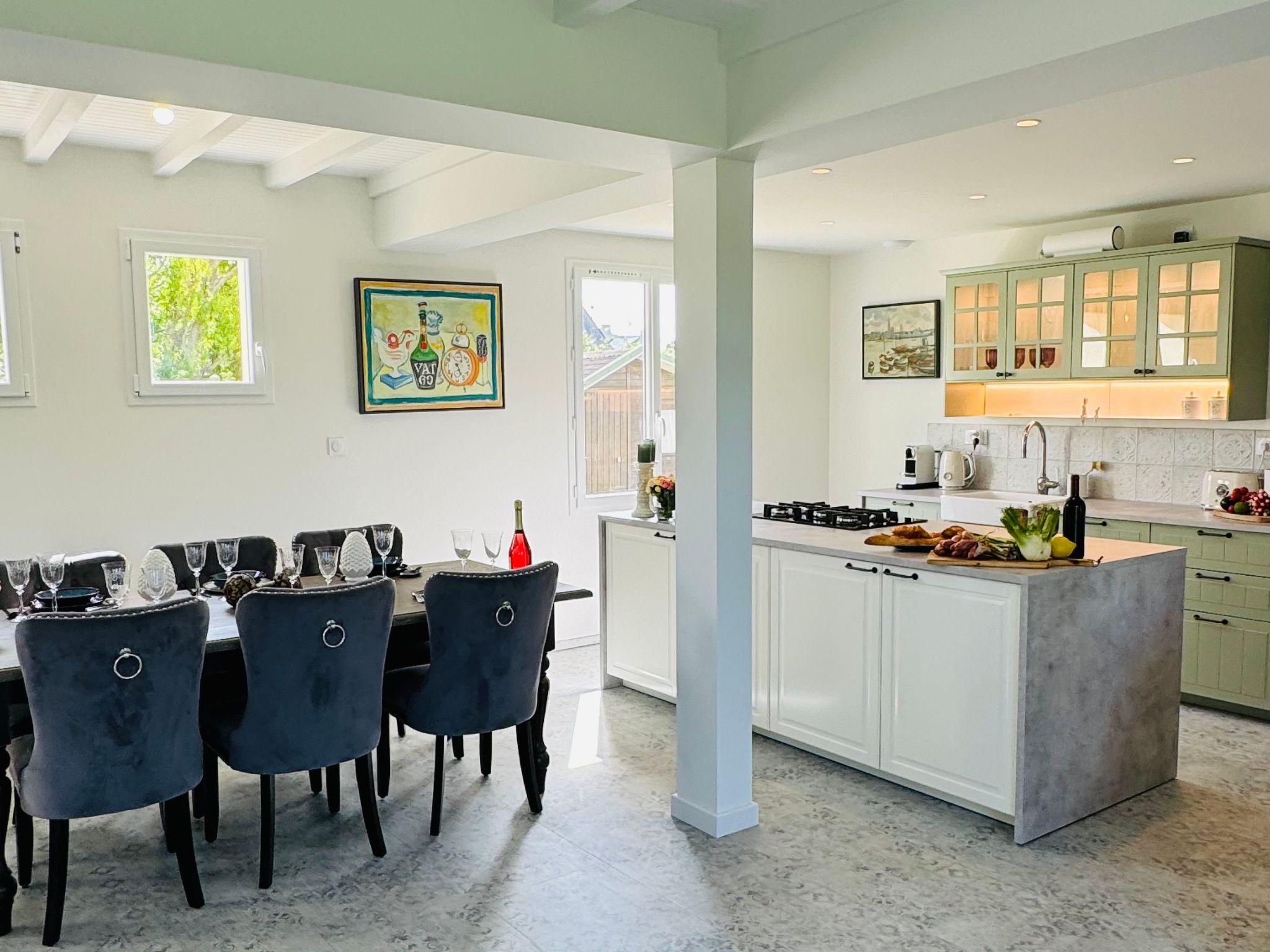 Villa Entre 2 Plages-Binnen