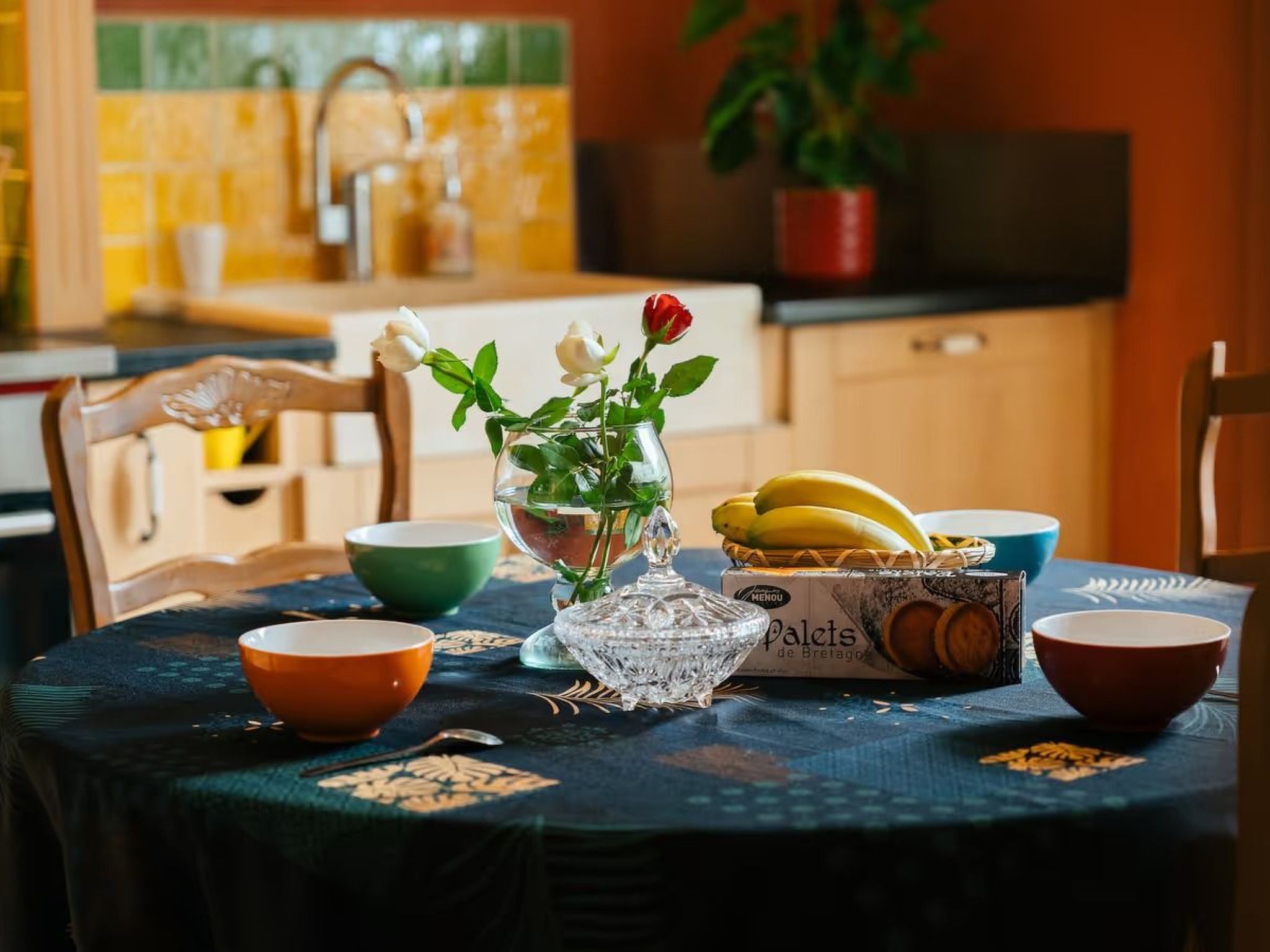 Villa La Côte du Chat -Familienhaus Bretagne-Dedans