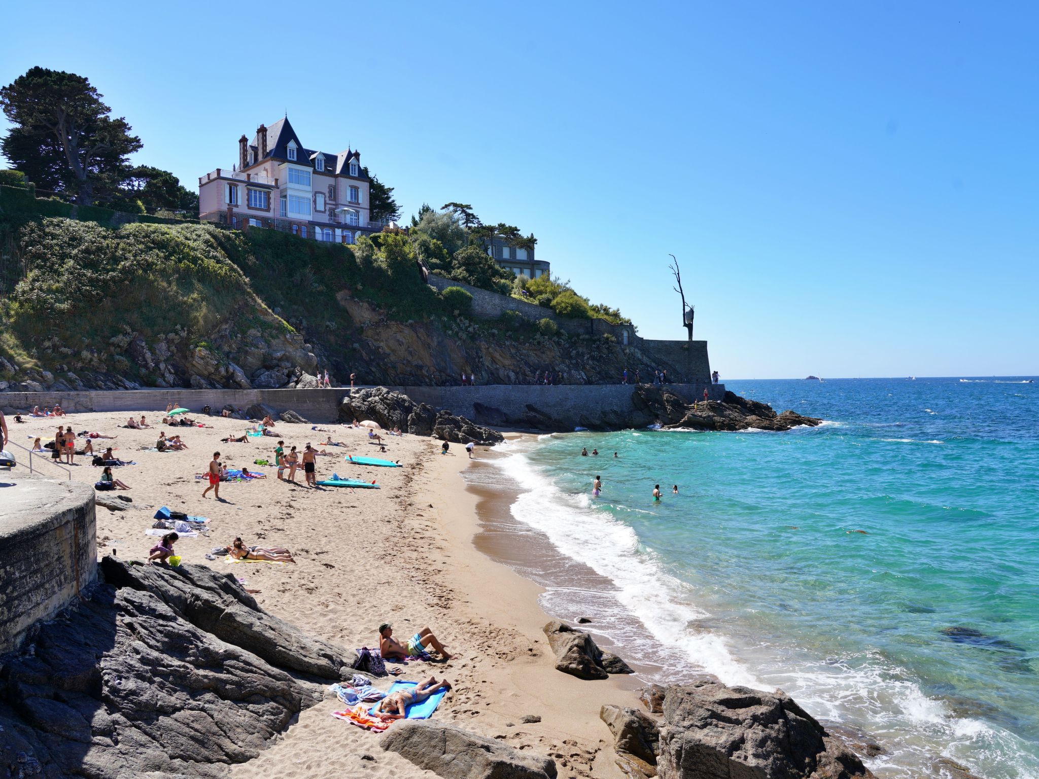 Villa La Côte du Chat -Familienhaus Bretagne-Dedans