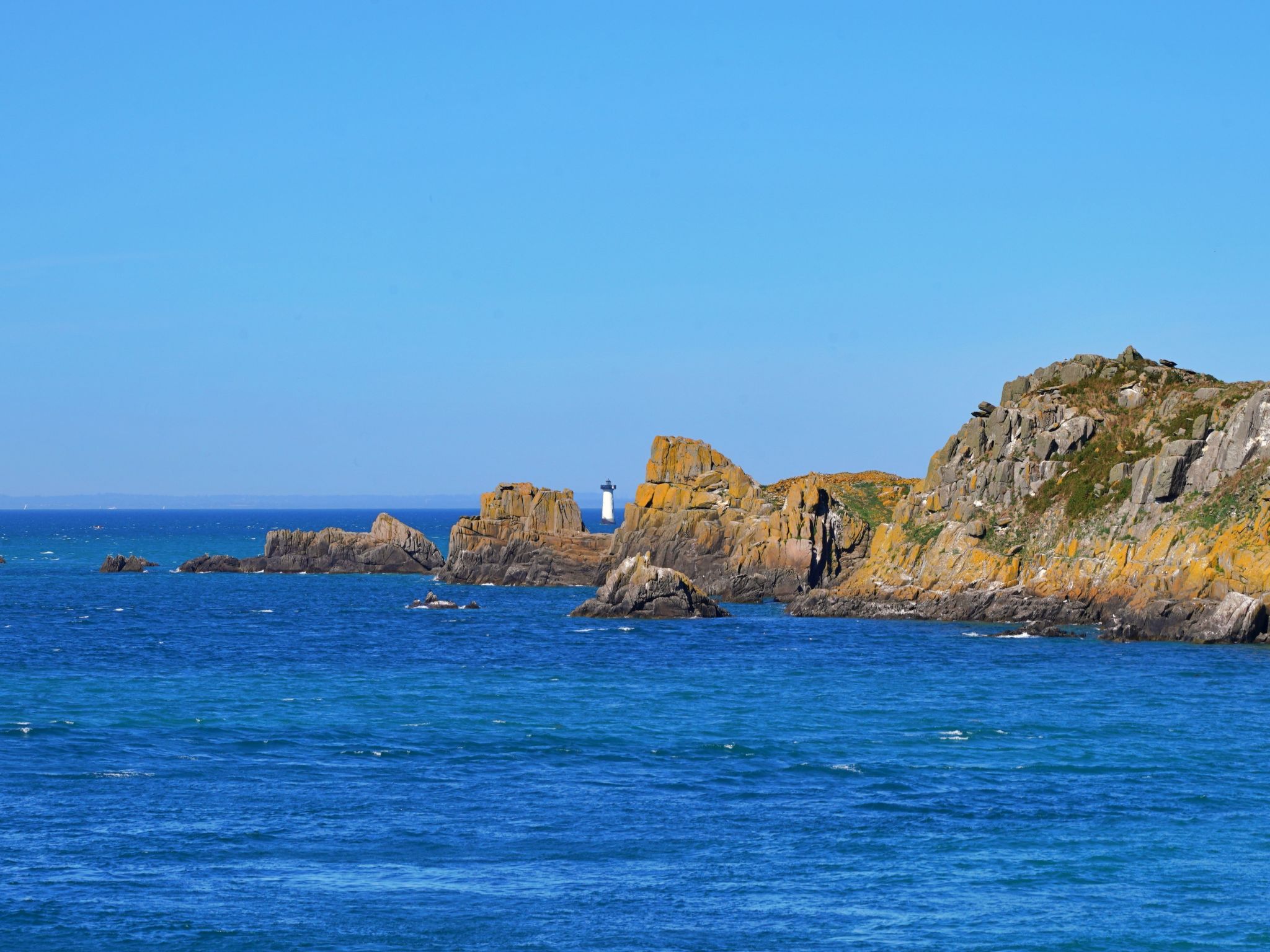 Villa La Côte du Chat -Familienhaus Bretagne-Dedans