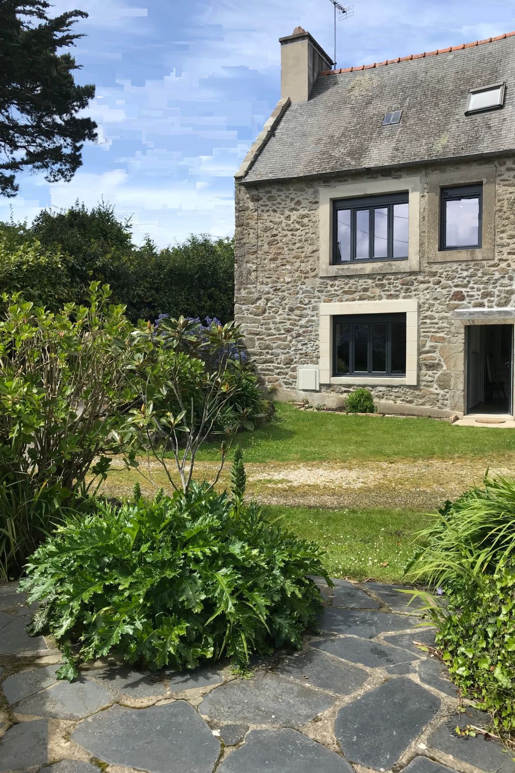 Ferienhaus mit umzäuntem Garten in La Richardais (Frankreich) und 1 Hund erlaubt