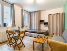 Studio St Vincent: sfeervol verblijf intramuros op 300m van het strand - thumbnail 1