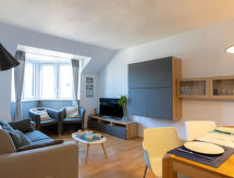 Licht appartement in centrum Saint-Malo, vlakbij strand en station - thumbnail 6