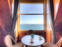 Historisch studio-appartement in Dinard, 170m van strand L'Ecluse - thumbnail 1