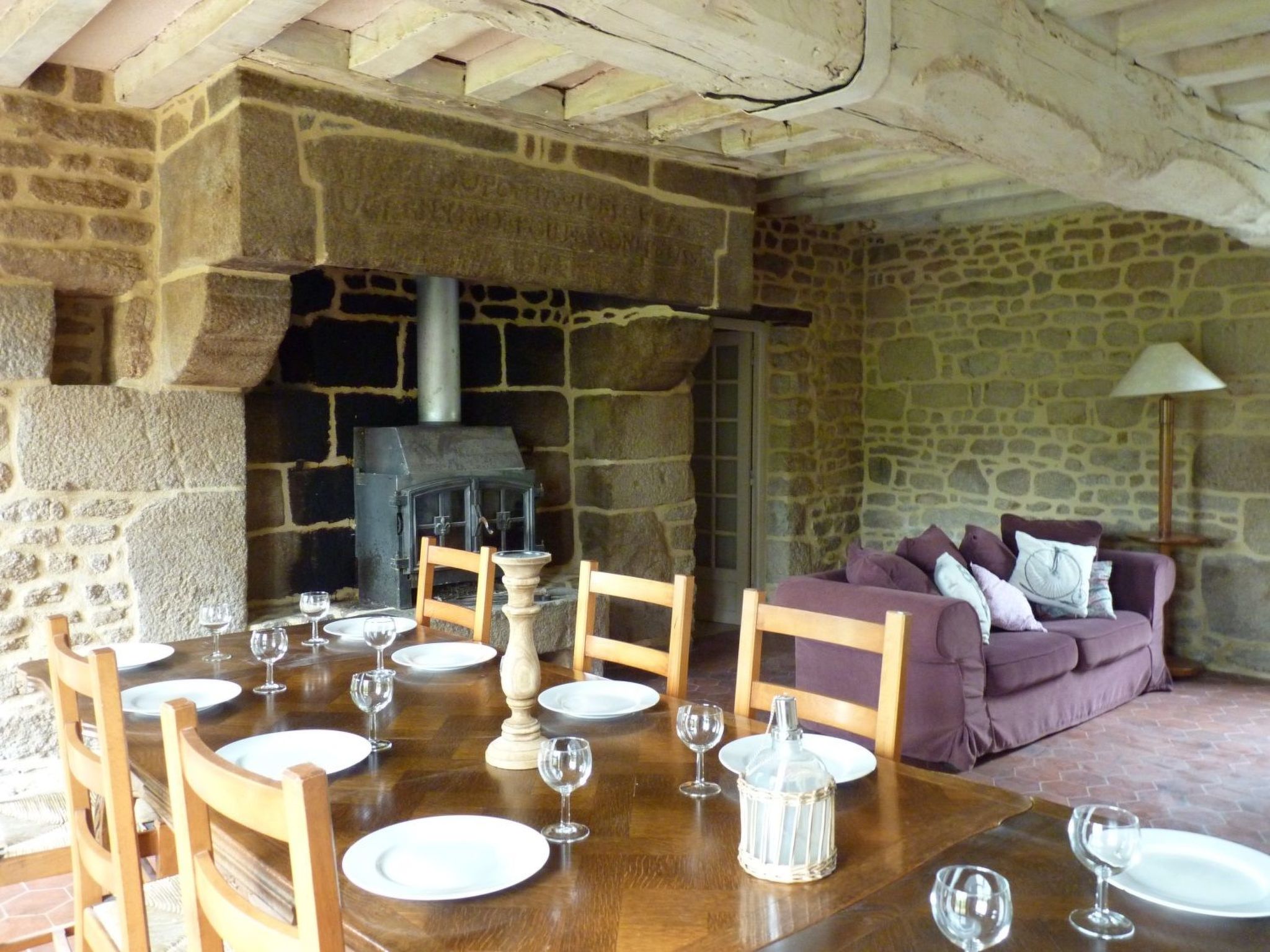 Maison du Lapin (Haus des Kaninchens) in Saint-Étienne-en-Coglès-Inside