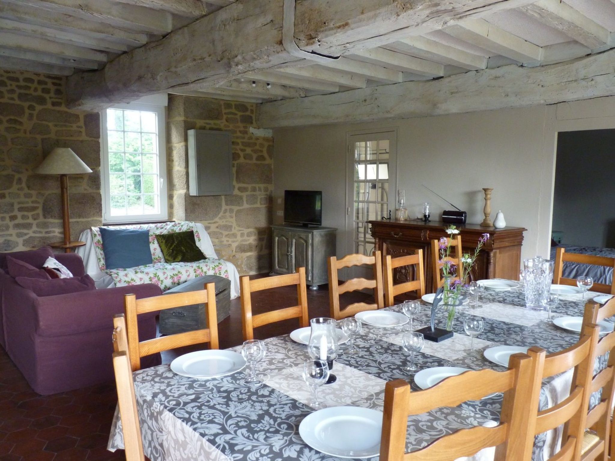 Maison du Lapin (Haus des Kaninchens) in Saint-Étienne-en-Coglès-Inside