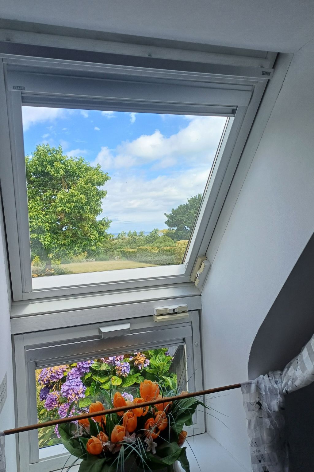 Komforthaus mit Traumgarten und Meerblick-Binnen