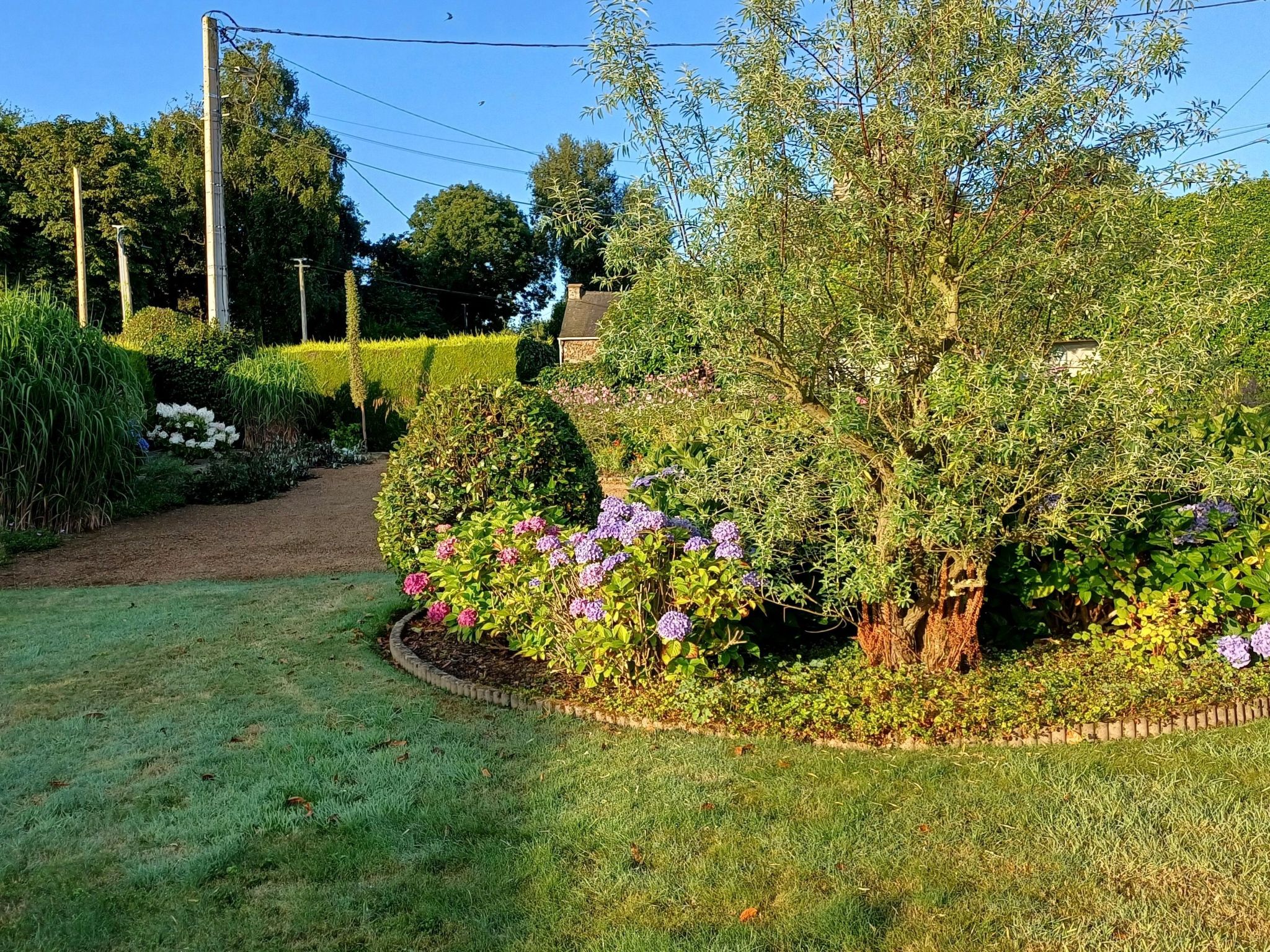 Komforthaus mit Traumgarten und Meerblick-Binnen